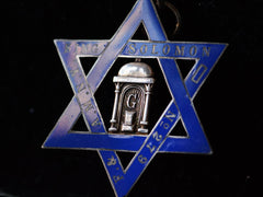c1900 Masonic Star Medal
