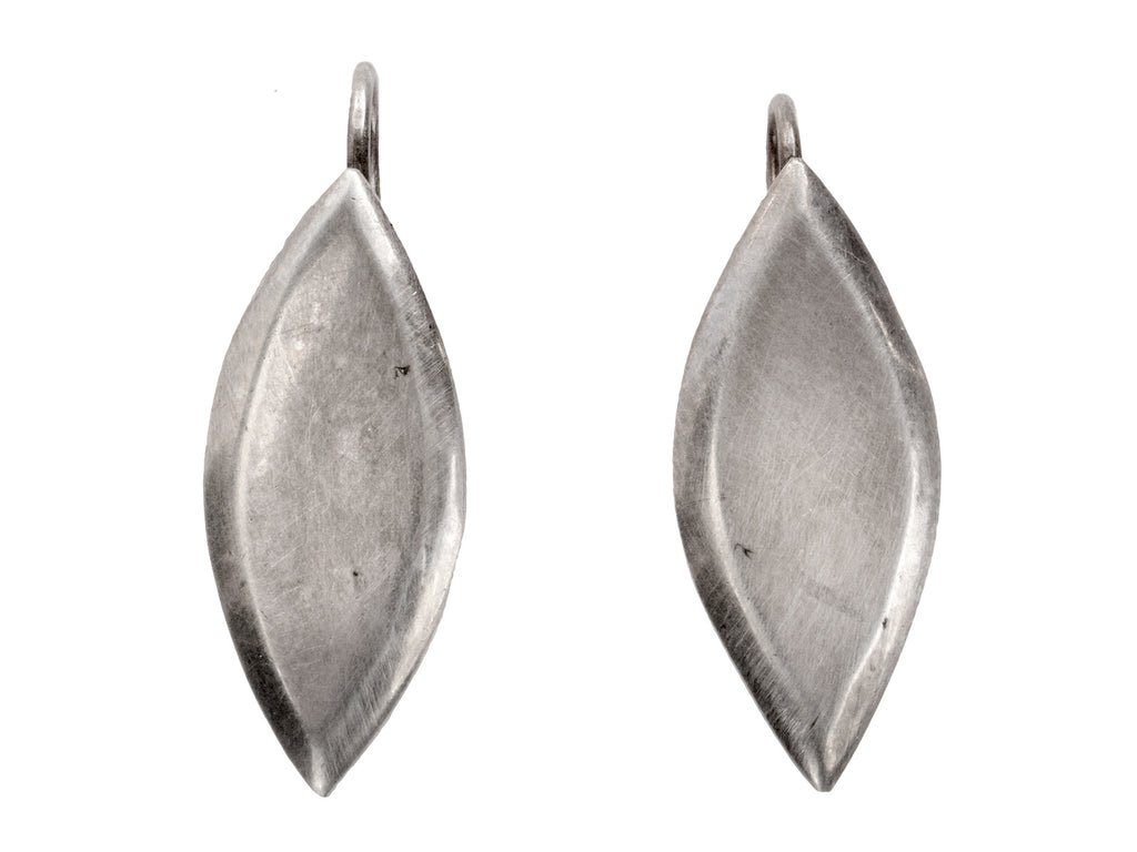 1980s Mexican Silver Earrings (on white background)
