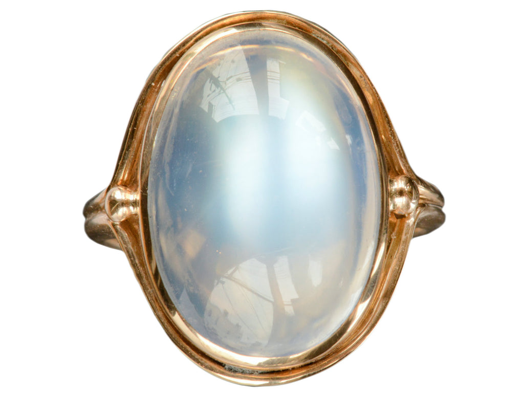 1920s Moonstone Ring (on white background)