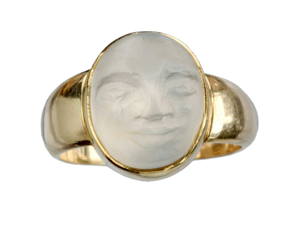 Vintage shop moon ring