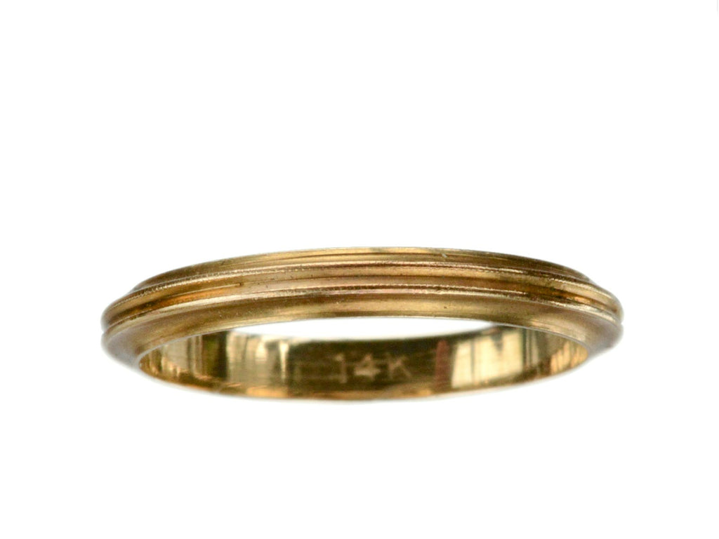 1940s Narrow Striped Band (on white background)
