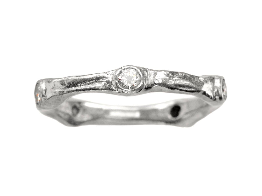 1980s Naturalistic Eternity Band (on white background)