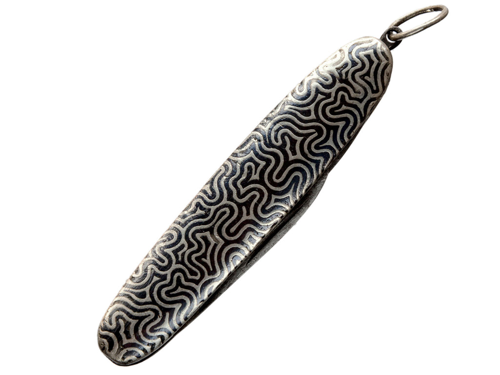 1890s French Niello Knife (on white background)