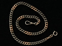 c1890 Niello Necklace