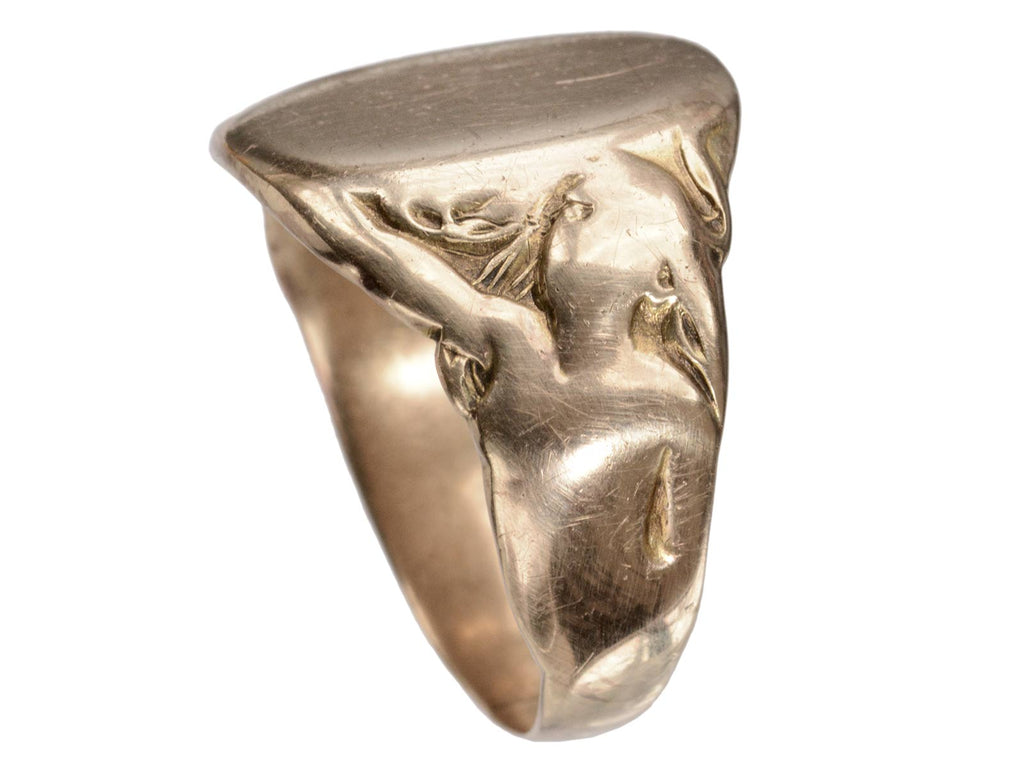 c1900 Art Nouveau Signet (on white background)