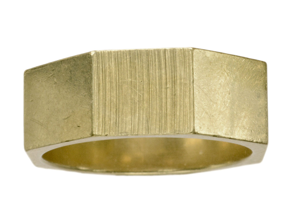 1960s Wide Octagonal Band (on white background)