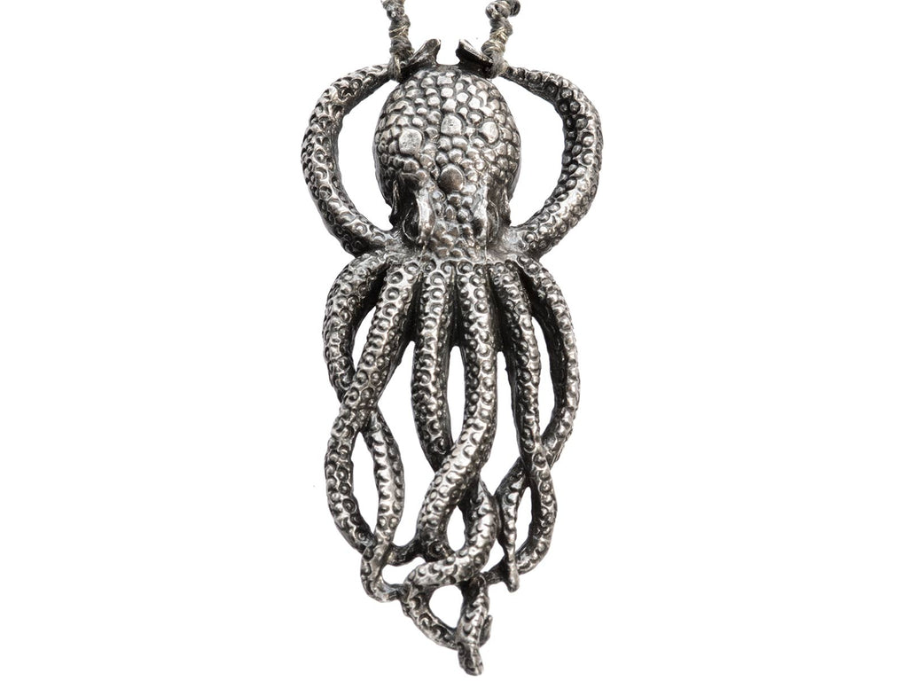 1980s Octopus Necklace (on white background)