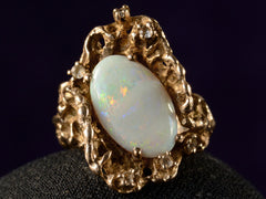 c1970 Naturalistic Opal Ring