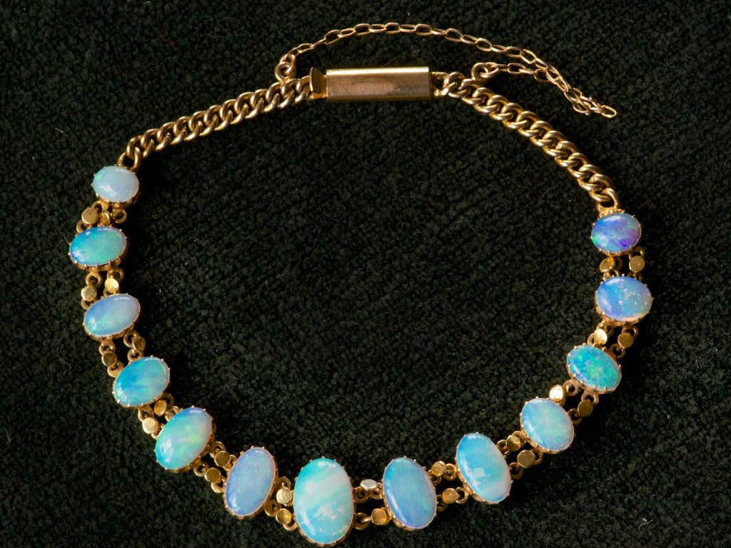 1910s Opal Bracelet (on black background)