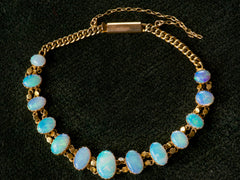 thumbnail of 1910s Opal Bracelet (on black background)