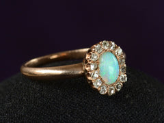 1900s Opal & Diamond Ring