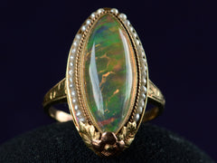c1920 Opal & Pearl Ring