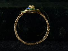 c1900 Opal Snake Ring