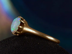 thumbnail of 1900s Opal Ring (side view)
