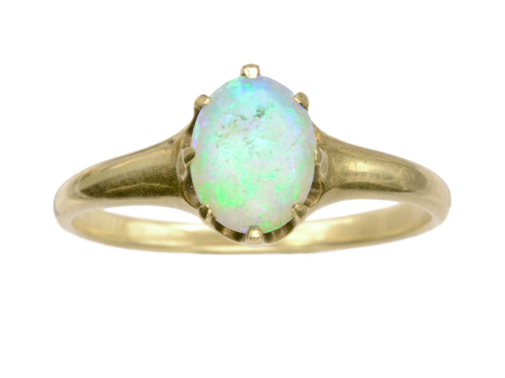 1900s Opal Ring (on white background)