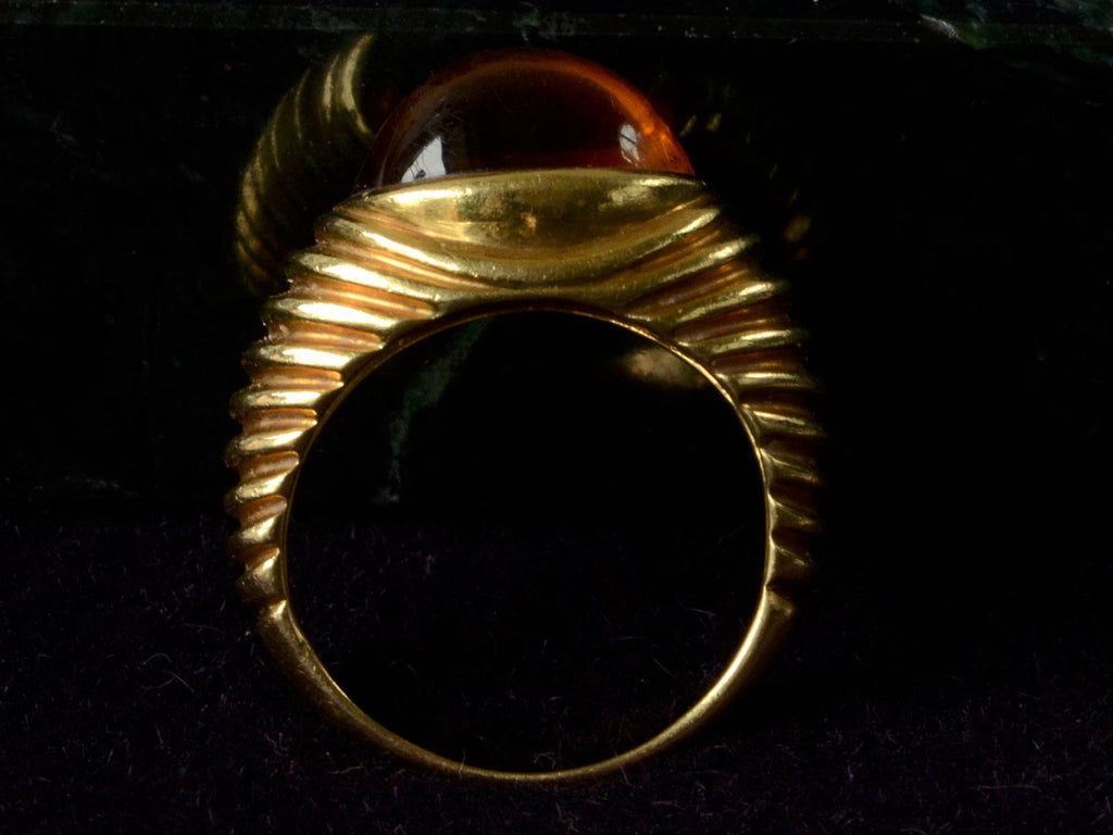 Vintage Italian Citrine Ring