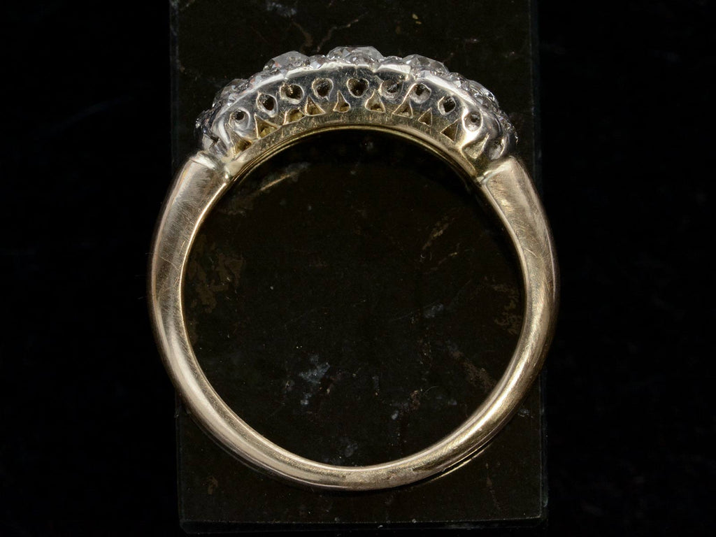 1910s Oval Cluster Ring