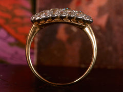 1900s Edwardian Oval Diamond Cluster Ring