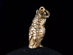 1950s Gold Owl Charm