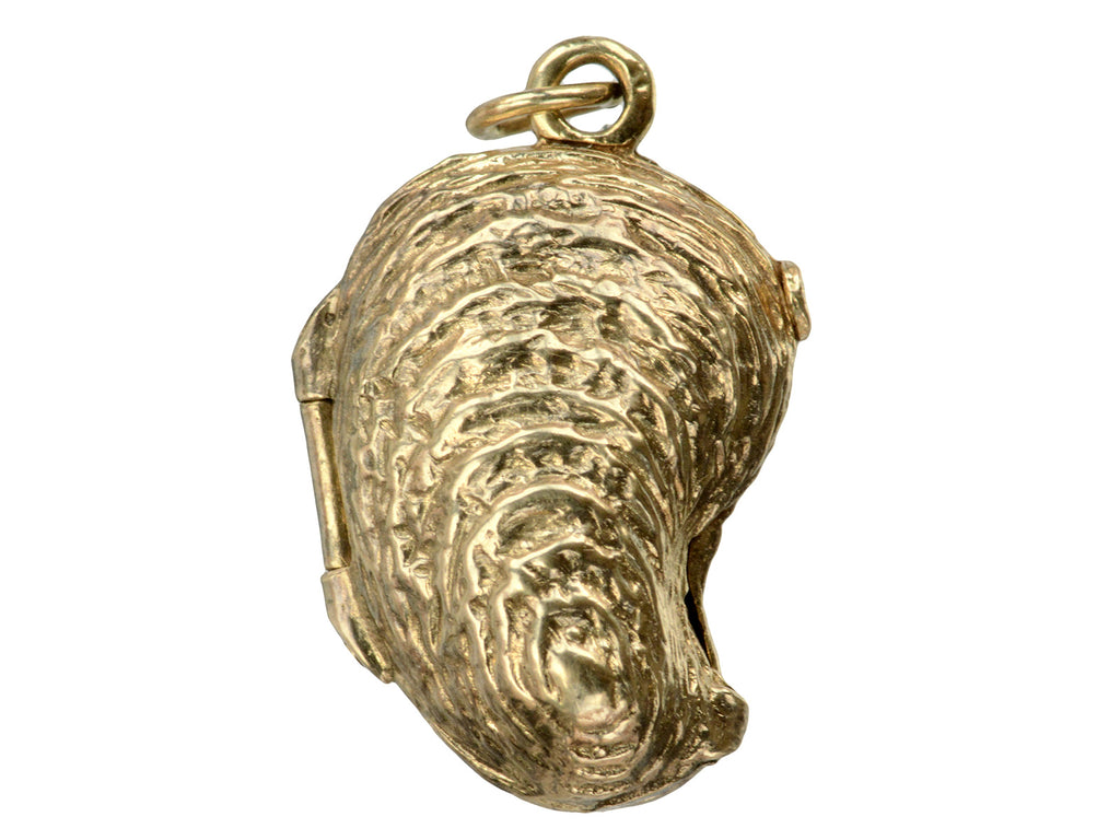 c1940 Oyster & Pearl Locket (on white background)