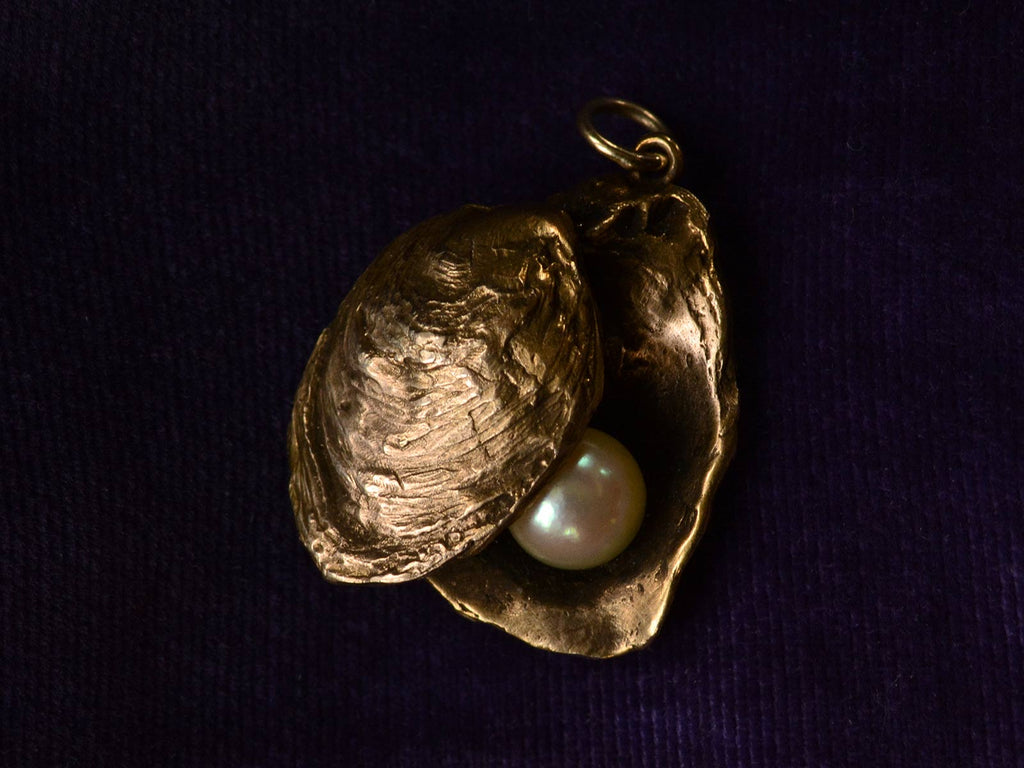 Early 1900s Oyster Pendant