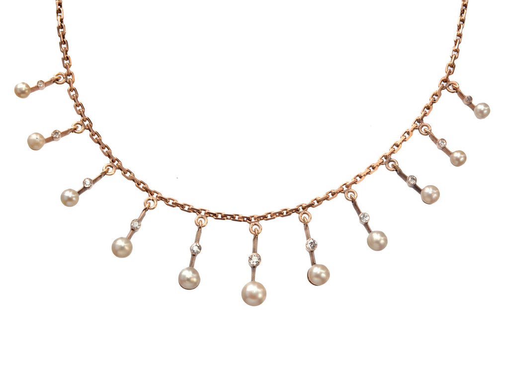 1900s Edwardian Pearl Necklace