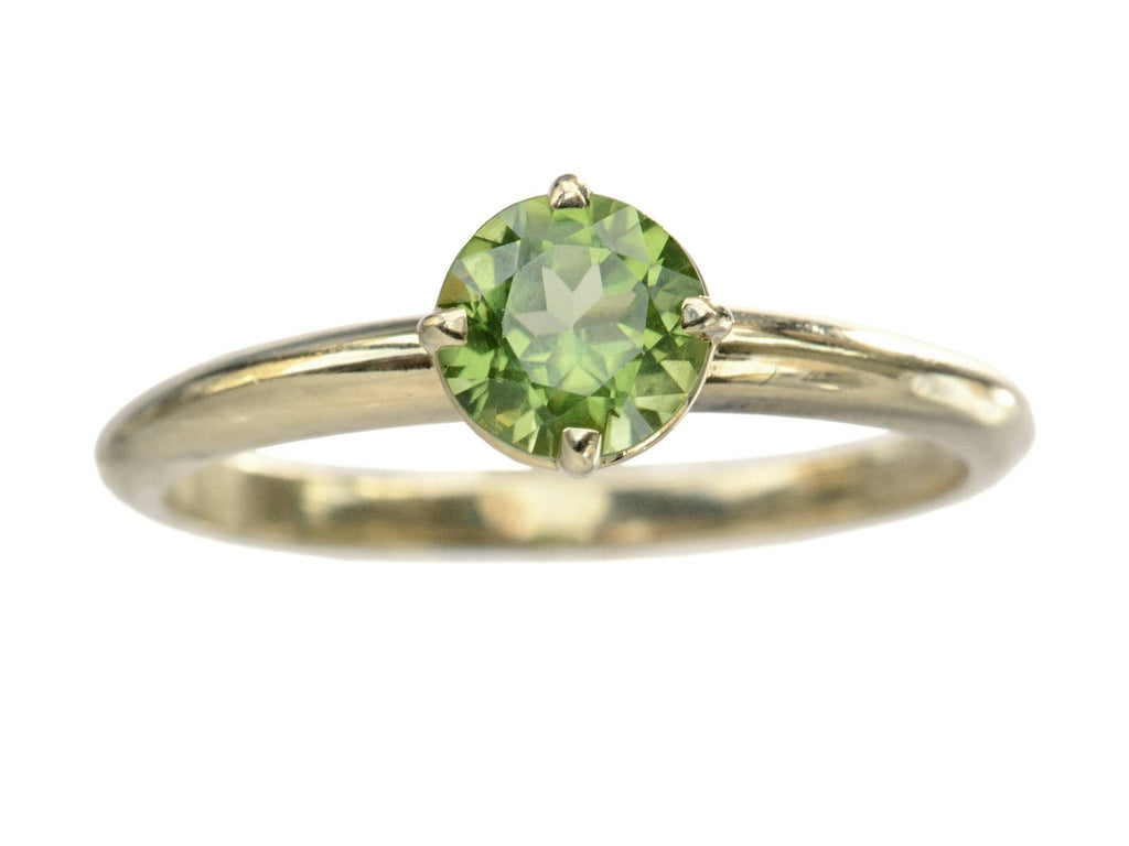 c1980 Peridot Ring (on white background)