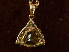 Vintage Peridot & Tsavorite Necklace