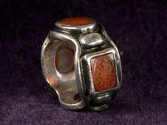 Vintage Persian Intaglio Ring