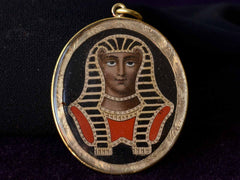 1880s Egyptian Pharaoh Pendant