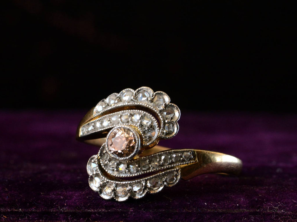 c1900 Pink Diamond Ring