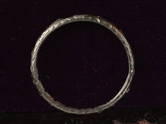thumbnail of 1930s Deco Eternity Band (profile view)