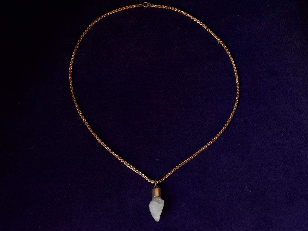 1930-40s Quartz Crystal Pendant