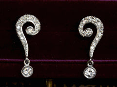 thumbnail of EB Question Mark Earrings