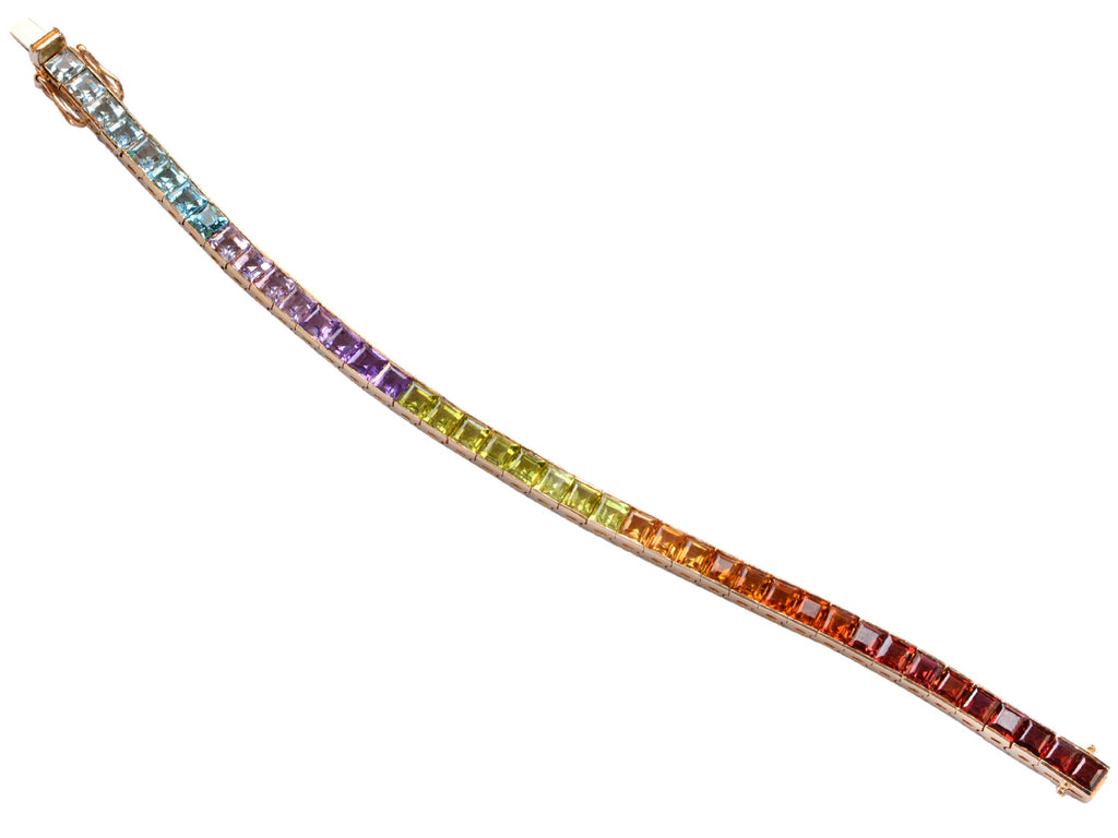 Vintage Spectral/Rainbow Bracelet (on white background)