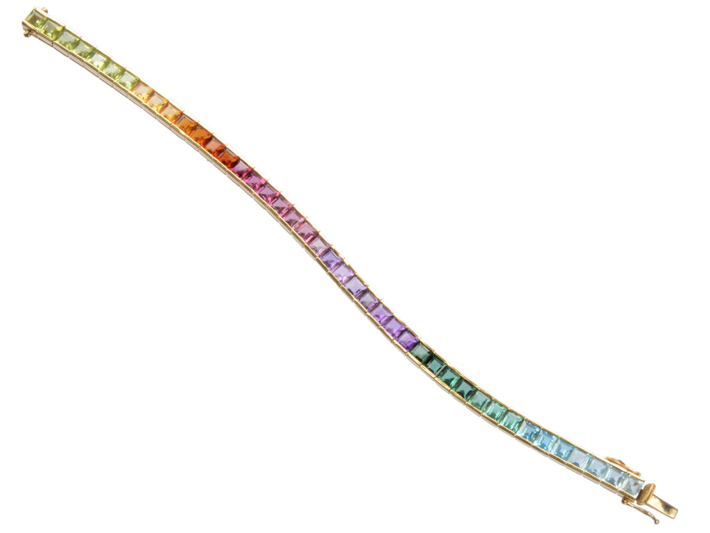 c1980 Rainbow / Spectral Bracelet (on white background)