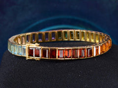 Vintage Spectral / Rainbow Bracelet (side view)