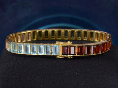 Vintage Spectral / Rainbow Bracelet (back view)