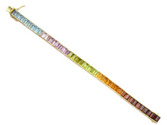 Vintage Spectral / Rainbow Bracelet (on white background)