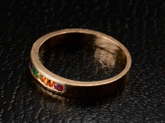 thumbnail of Vintage Spectral/Rainbow Ring (side view)