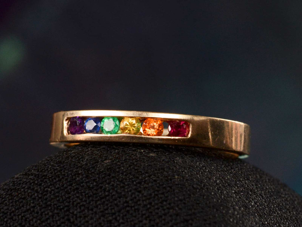 Vintage Spectral/Rainbow Ring (detail)
