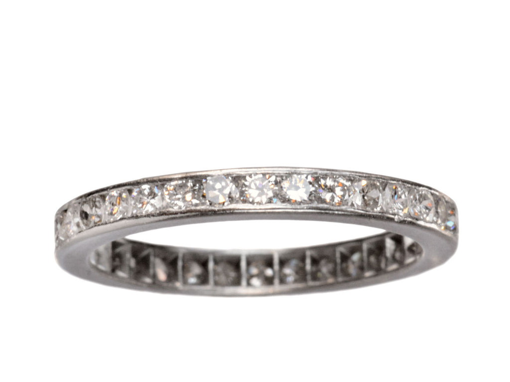 1950s Diamond Eternity Band