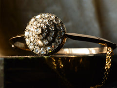 thumbnail of c1880 Diamond Cluster Bracelet (detail view)