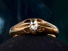 1880s Rose Cut Diamond Ring