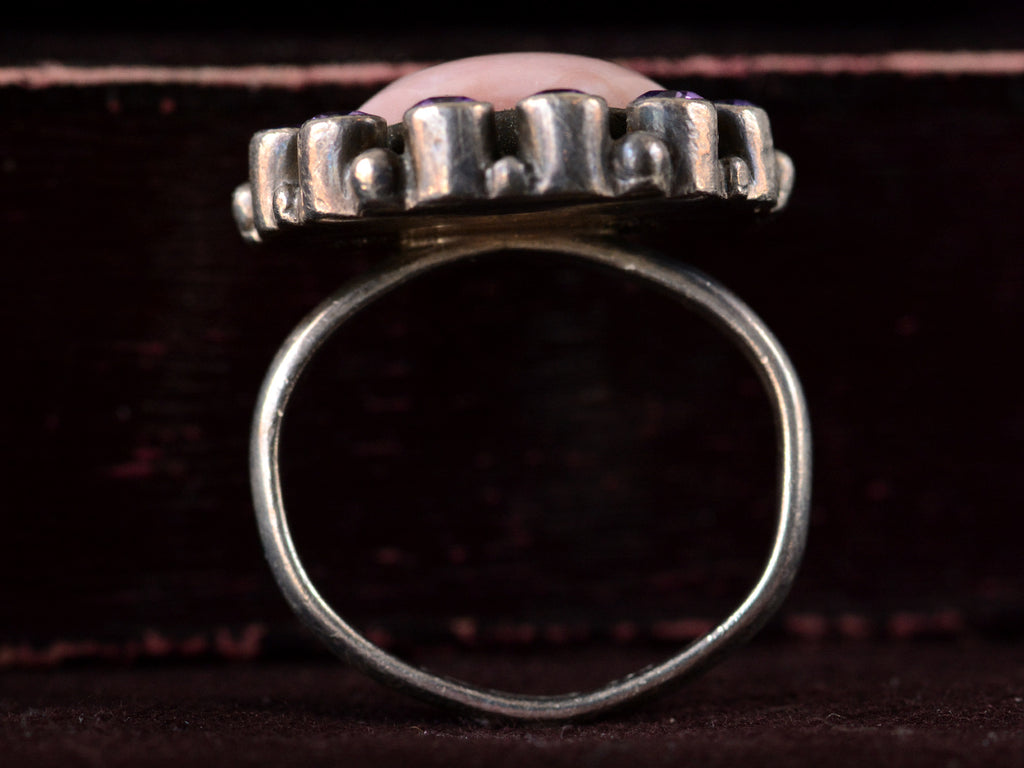 Vintage Rose Quartz Ring