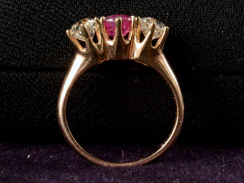 1900s Ruby & Diamond Ring