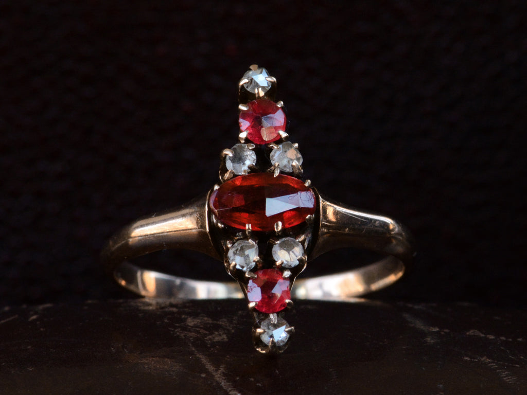 c1890 Ruby & Diamond Ring