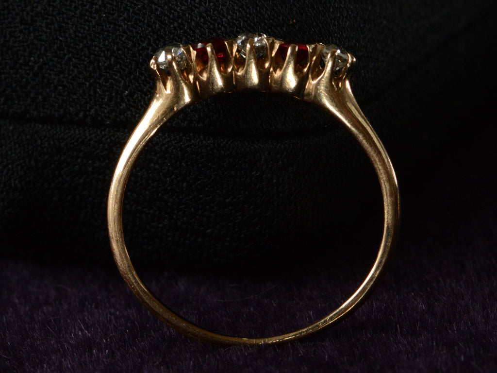 1890s Ruby & Diamond Ring