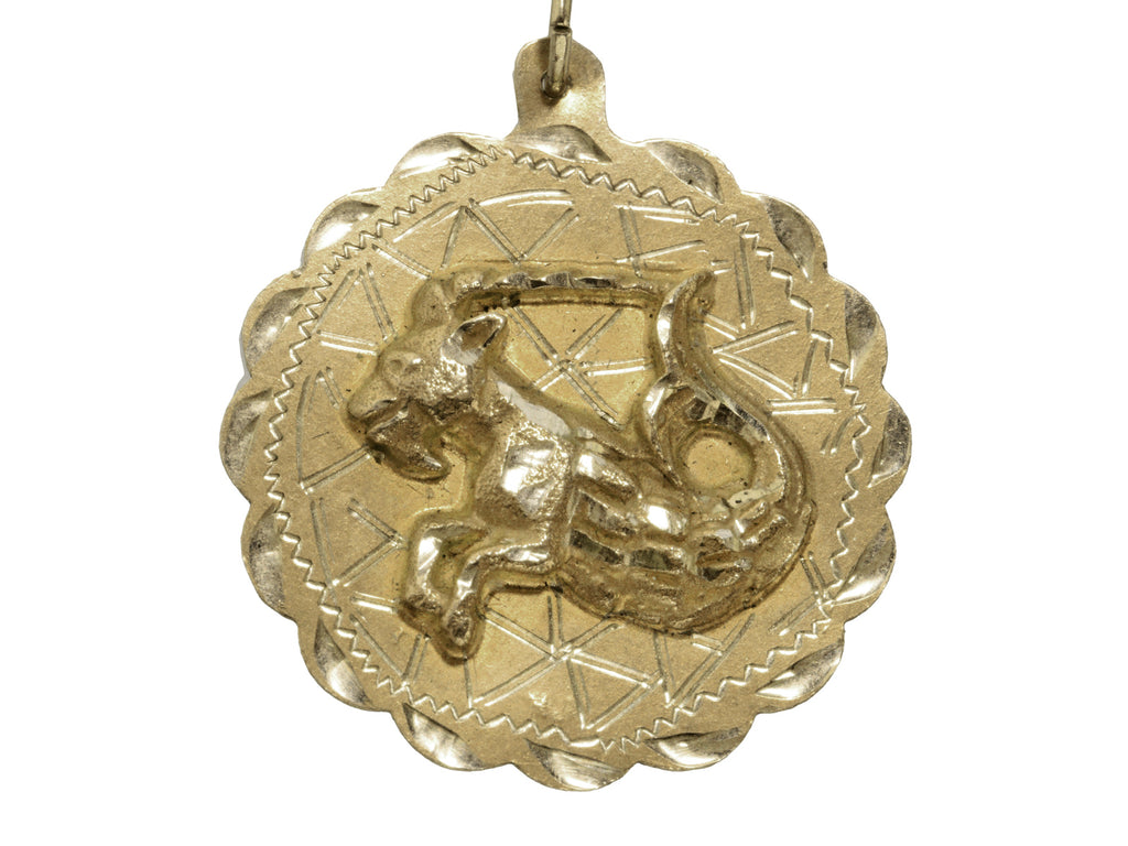 c1970 Capricorn Pendant (on white background)