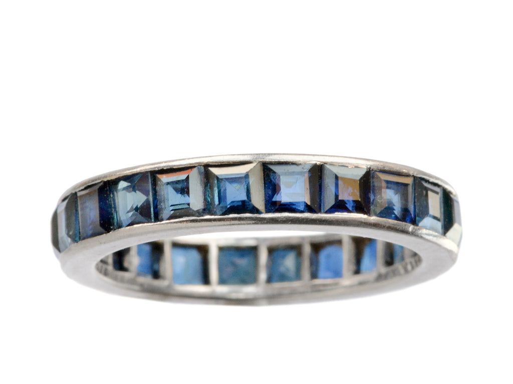 1930-40s Sapphire Eternity Band